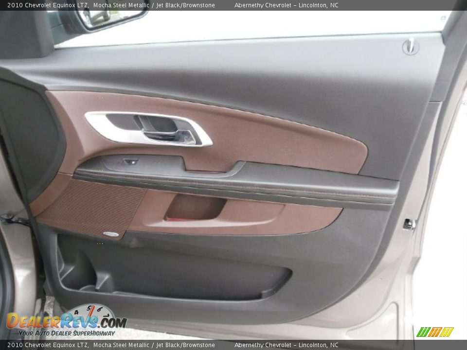 2010 Chevrolet Equinox LTZ Mocha Steel Metallic / Jet Black/Brownstone Photo #19