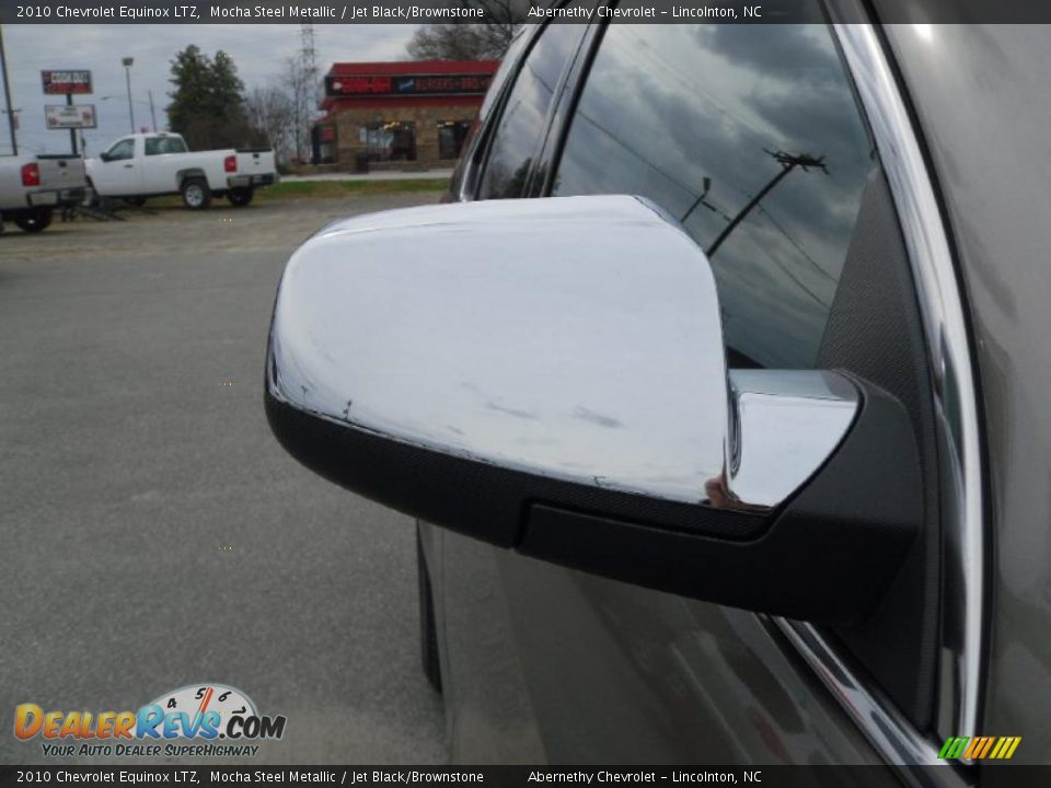 2010 Chevrolet Equinox LTZ Mocha Steel Metallic / Jet Black/Brownstone Photo #21