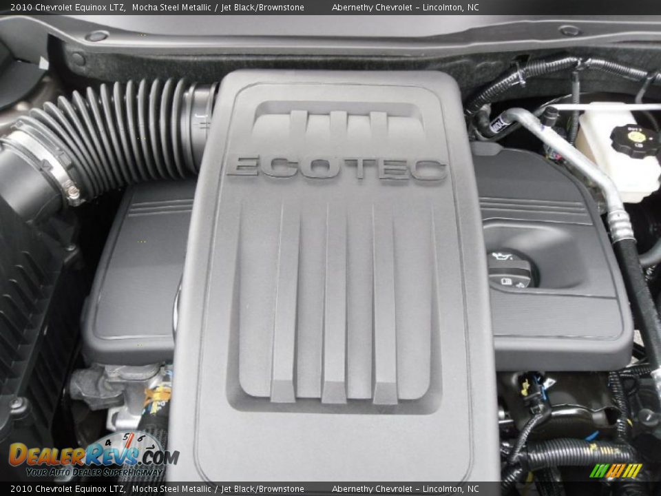 2010 Chevrolet Equinox LTZ Mocha Steel Metallic / Jet Black/Brownstone Photo #23