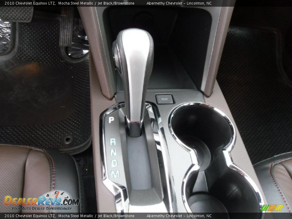2010 Chevrolet Equinox LTZ Mocha Steel Metallic / Jet Black/Brownstone Photo #25