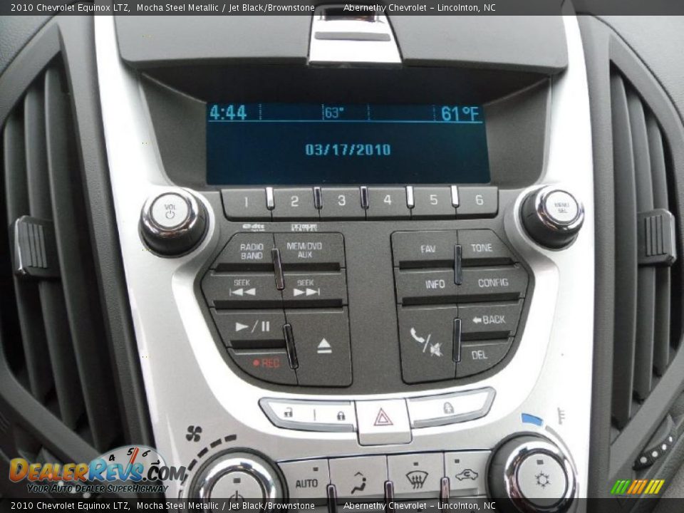 2010 Chevrolet Equinox LTZ Mocha Steel Metallic / Jet Black/Brownstone Photo #26