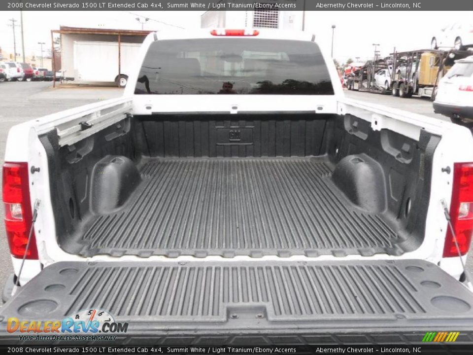 2008 Chevrolet Silverado 1500 LT Extended Cab 4x4 Summit White / Light Titanium/Ebony Accents Photo #4