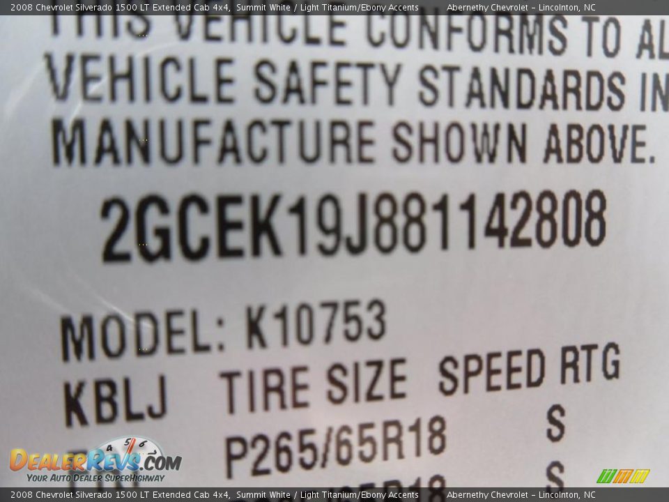 2008 Chevrolet Silverado 1500 LT Extended Cab 4x4 Summit White / Light Titanium/Ebony Accents Photo #11