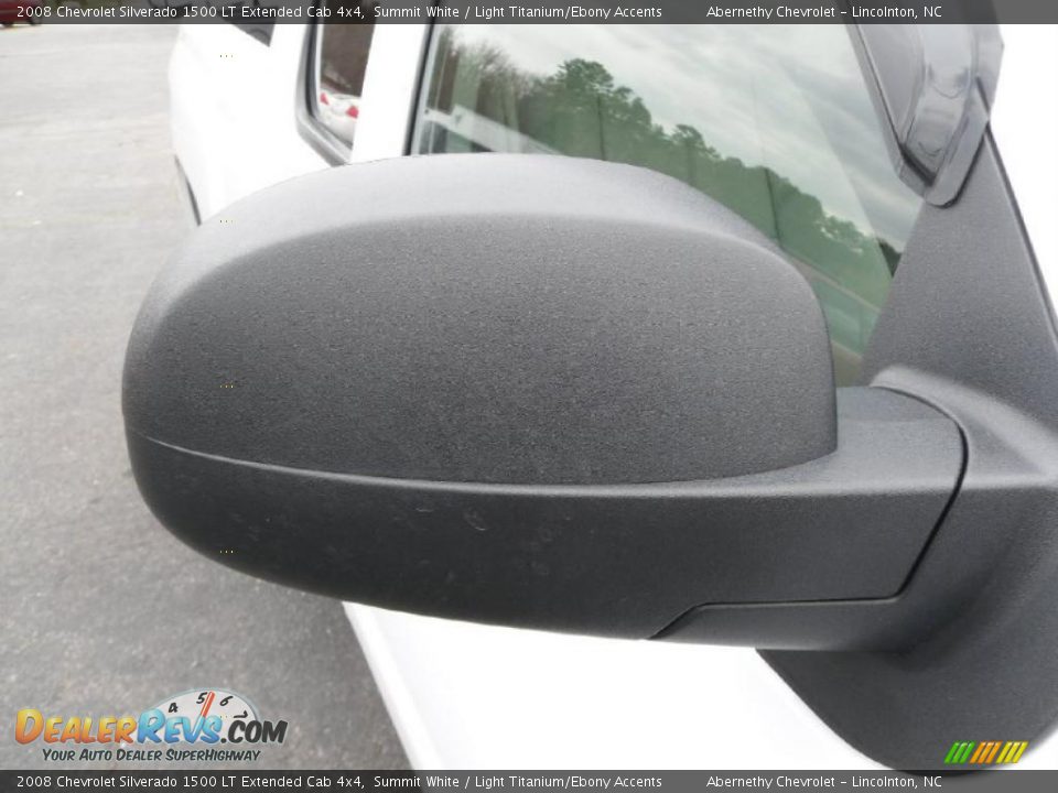 2008 Chevrolet Silverado 1500 LT Extended Cab 4x4 Summit White / Light Titanium/Ebony Accents Photo #21