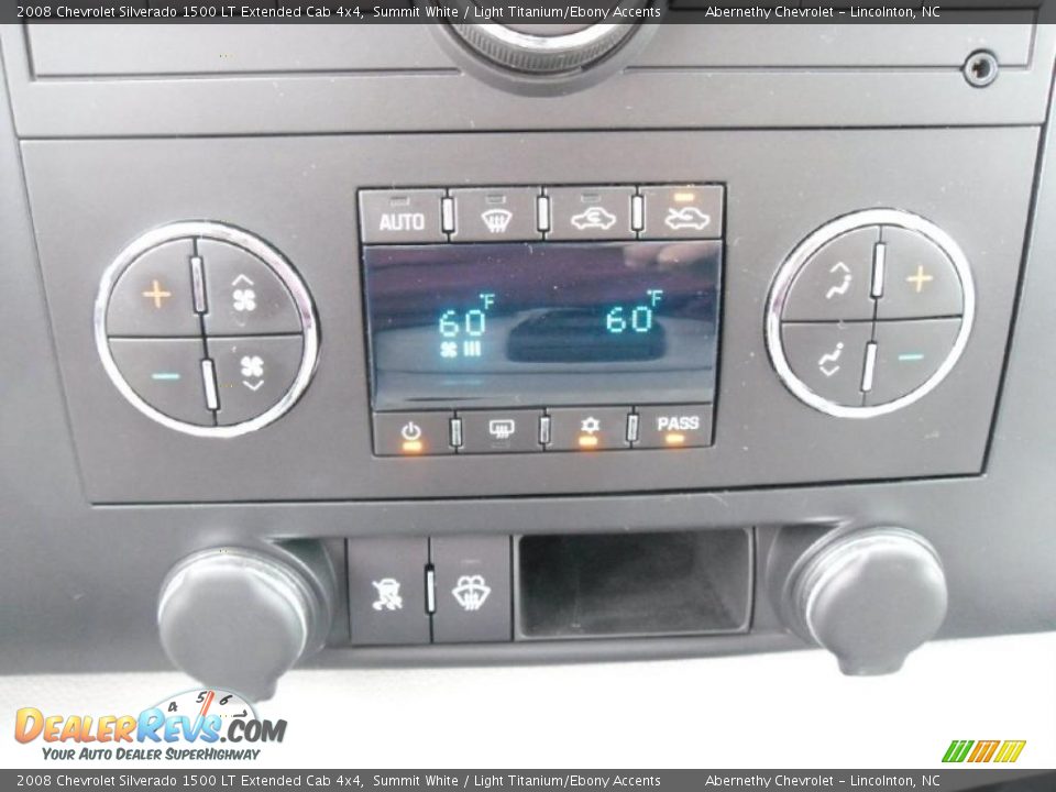 2008 Chevrolet Silverado 1500 LT Extended Cab 4x4 Summit White / Light Titanium/Ebony Accents Photo #25