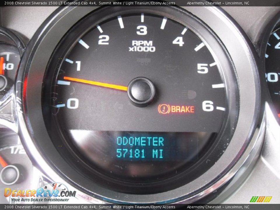 2008 Chevrolet Silverado 1500 LT Extended Cab 4x4 Summit White / Light Titanium/Ebony Accents Photo #27