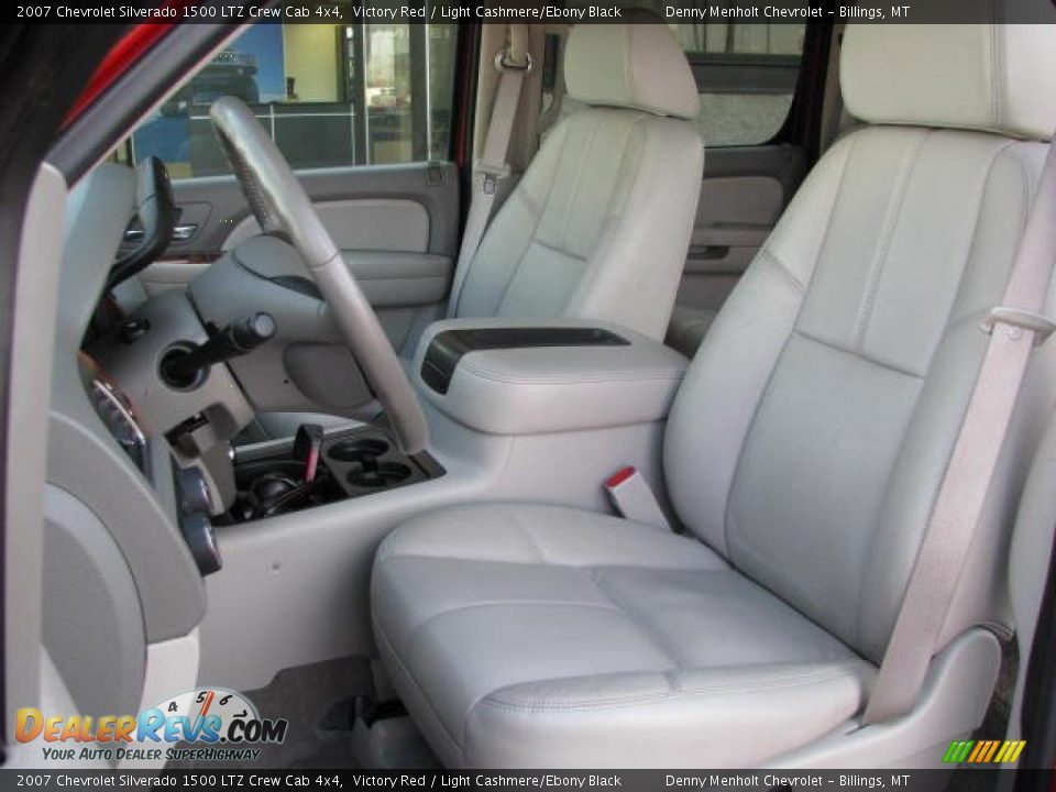 2007 Chevrolet Silverado 1500 LTZ Crew Cab 4x4 Victory Red / Light Cashmere/Ebony Black Photo #4
