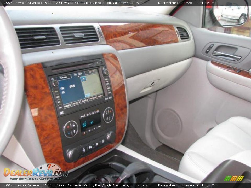 2007 Chevrolet Silverado 1500 LTZ Crew Cab 4x4 Victory Red / Light Cashmere/Ebony Black Photo #6