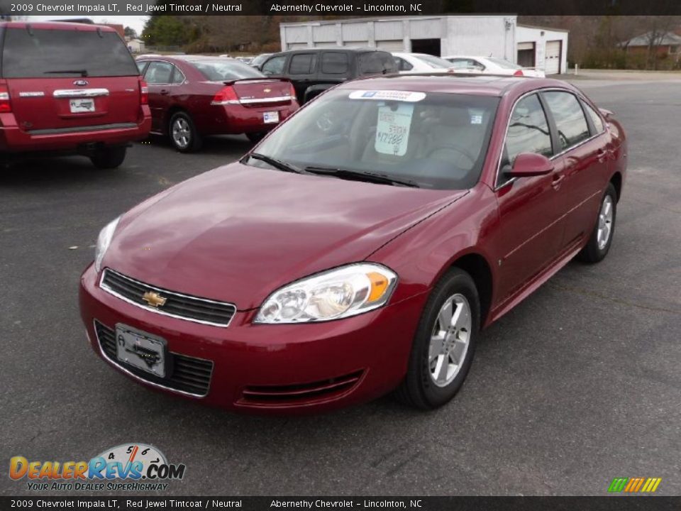 2009 Chevrolet Impala LT Red Jewel Tintcoat / Neutral Photo #1