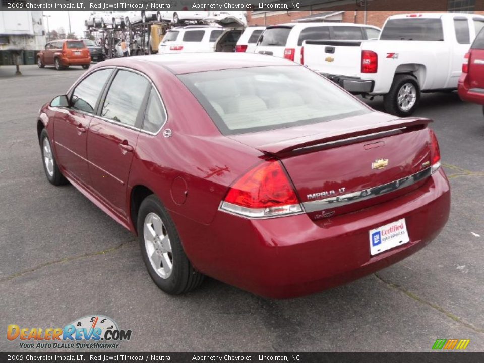 2009 Chevrolet Impala LT Red Jewel Tintcoat / Neutral Photo #2