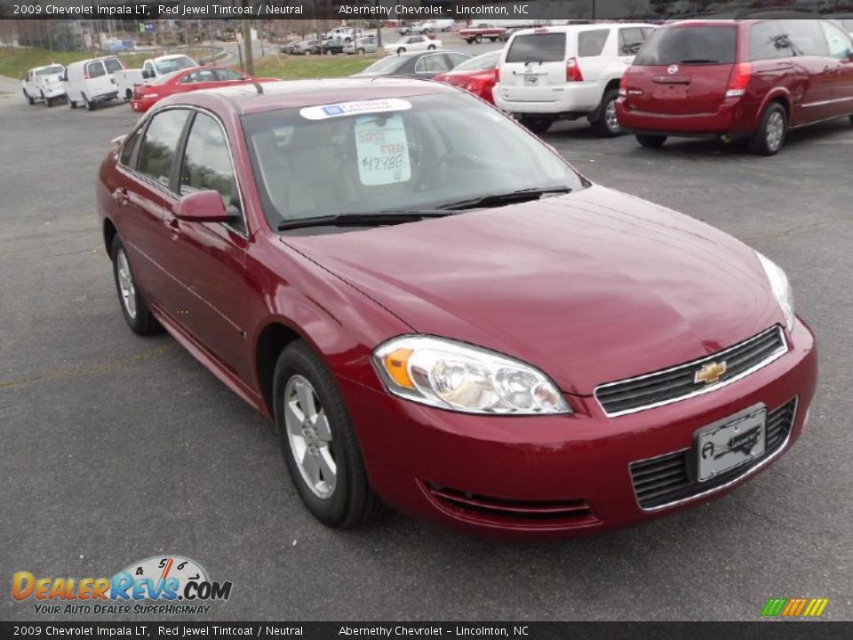 2009 Chevrolet Impala LT Red Jewel Tintcoat / Neutral Photo #5