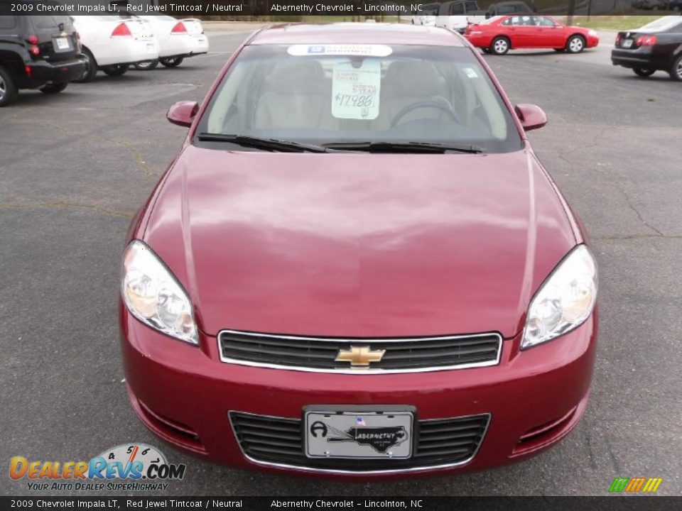 2009 Chevrolet Impala LT Red Jewel Tintcoat / Neutral Photo #6