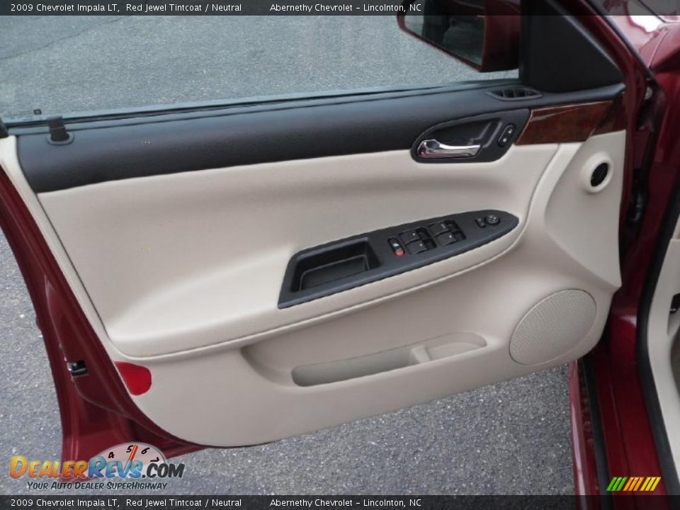 2009 Chevrolet Impala LT Red Jewel Tintcoat / Neutral Photo #7