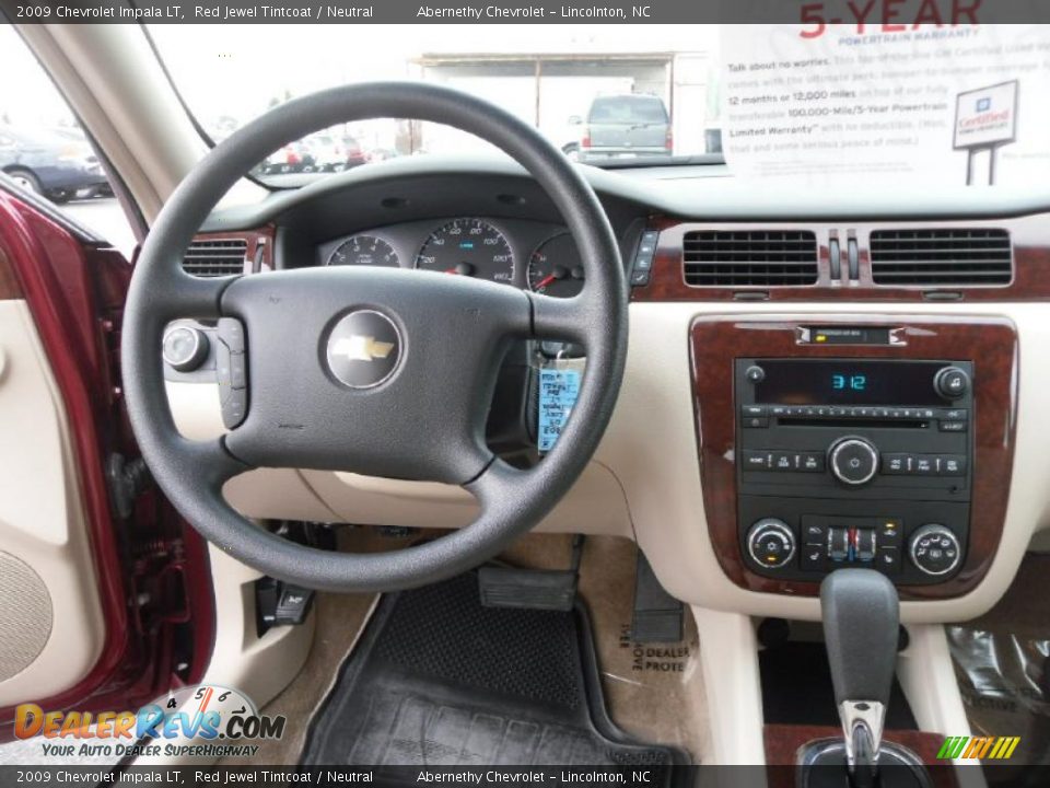 2009 Chevrolet Impala LT Red Jewel Tintcoat / Neutral Photo #11