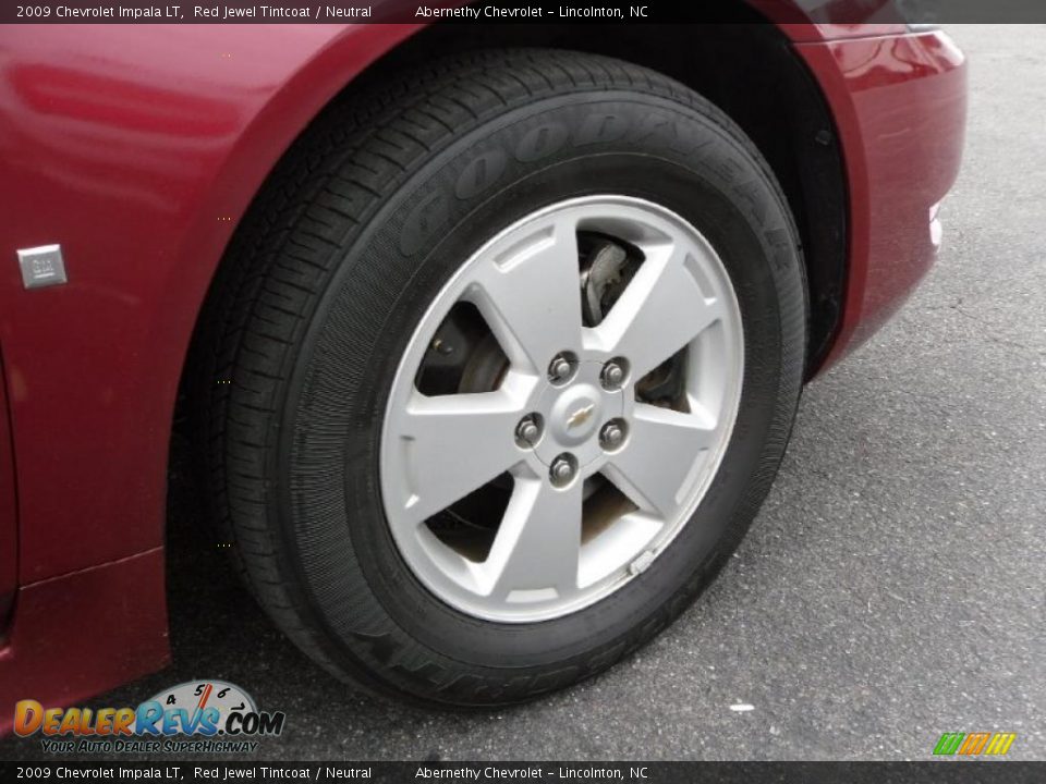 2009 Chevrolet Impala LT Red Jewel Tintcoat / Neutral Photo #18