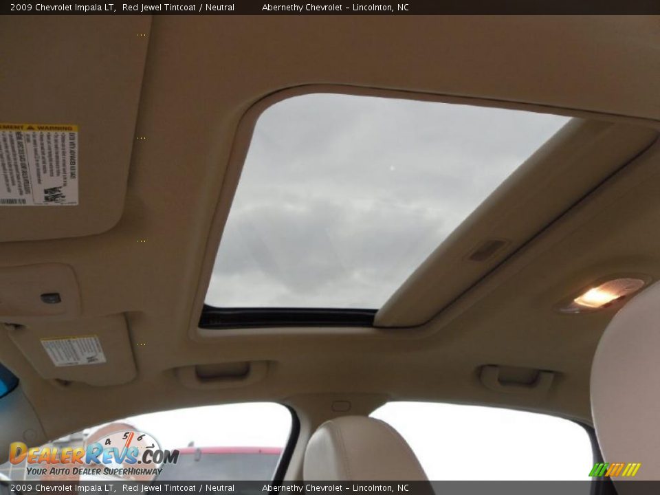 2009 Chevrolet Impala LT Red Jewel Tintcoat / Neutral Photo #25