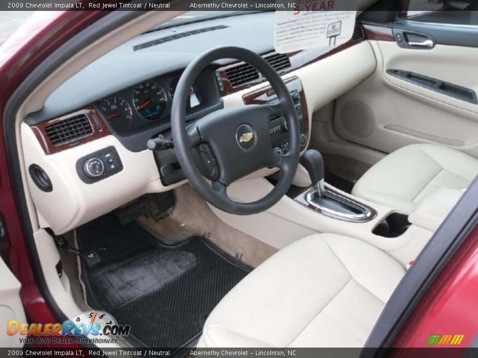 2009 Chevrolet Impala LT Red Jewel Tintcoat / Neutral Photo #27
