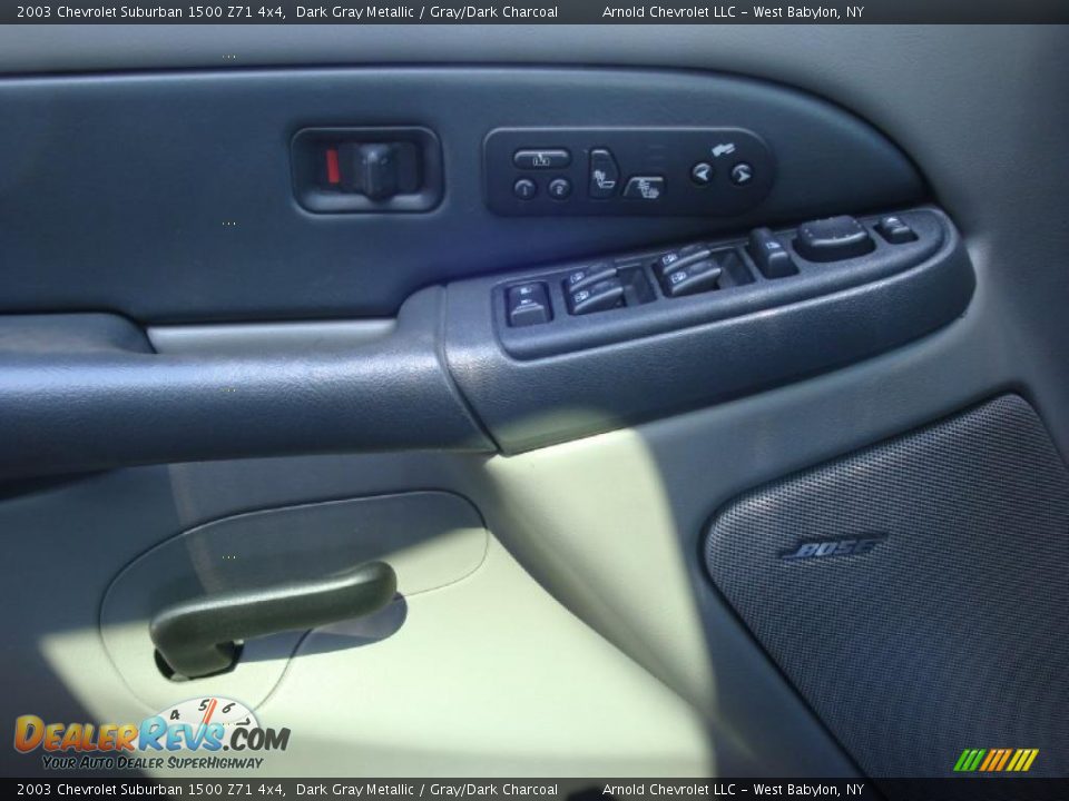 2003 Chevrolet Suburban 1500 Z71 4x4 Dark Gray Metallic / Gray/Dark Charcoal Photo #8