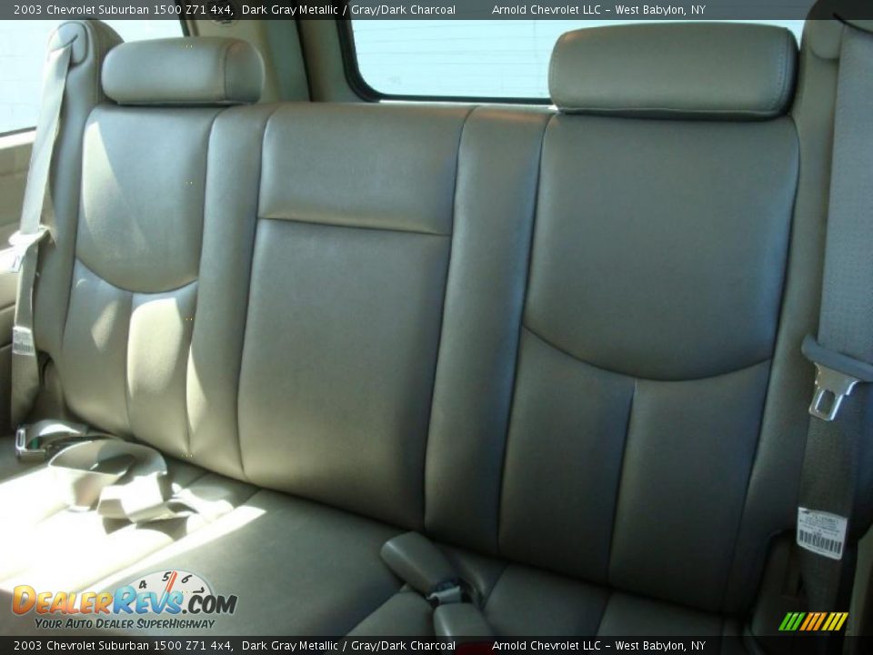 2003 Chevrolet Suburban 1500 Z71 4x4 Dark Gray Metallic / Gray/Dark Charcoal Photo #12