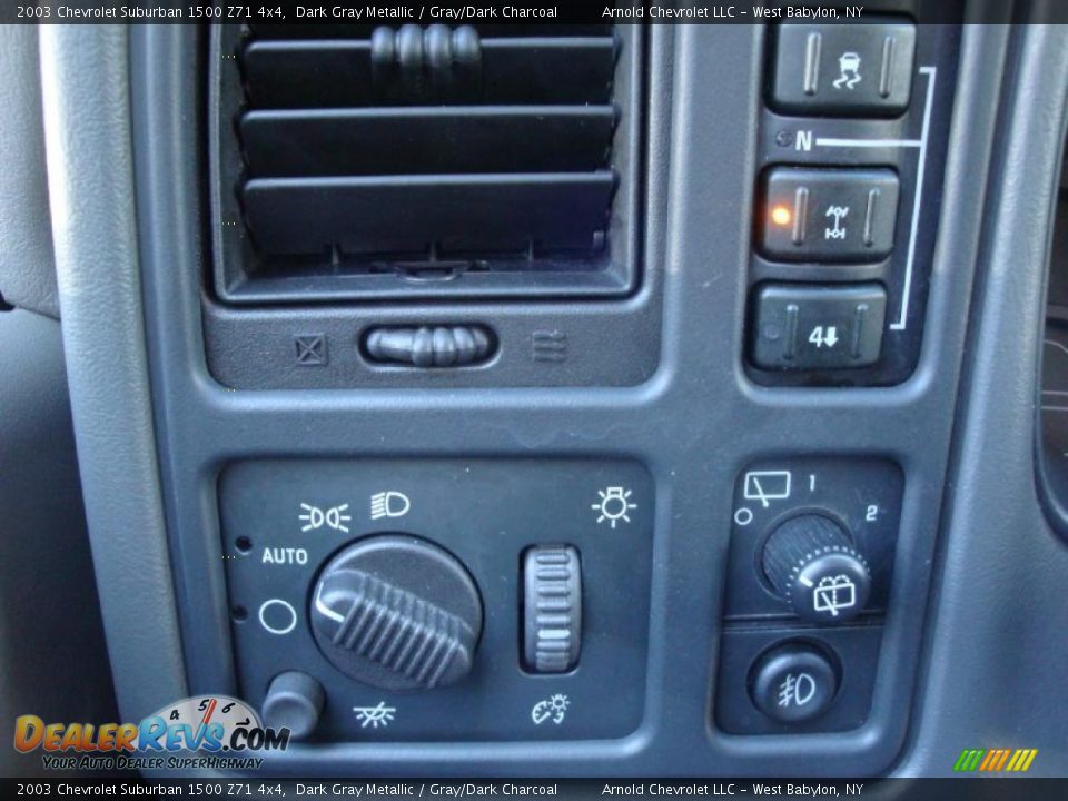 2003 Chevrolet Suburban 1500 Z71 4x4 Dark Gray Metallic / Gray/Dark Charcoal Photo #14