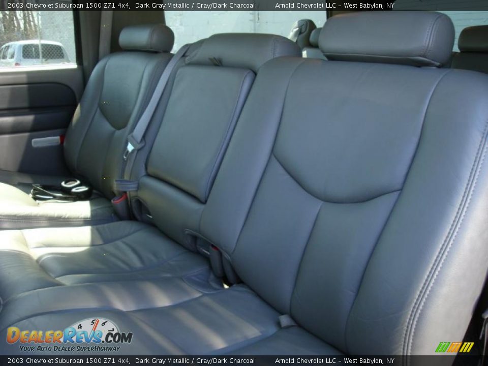 2003 Chevrolet Suburban 1500 Z71 4x4 Dark Gray Metallic / Gray/Dark Charcoal Photo #15