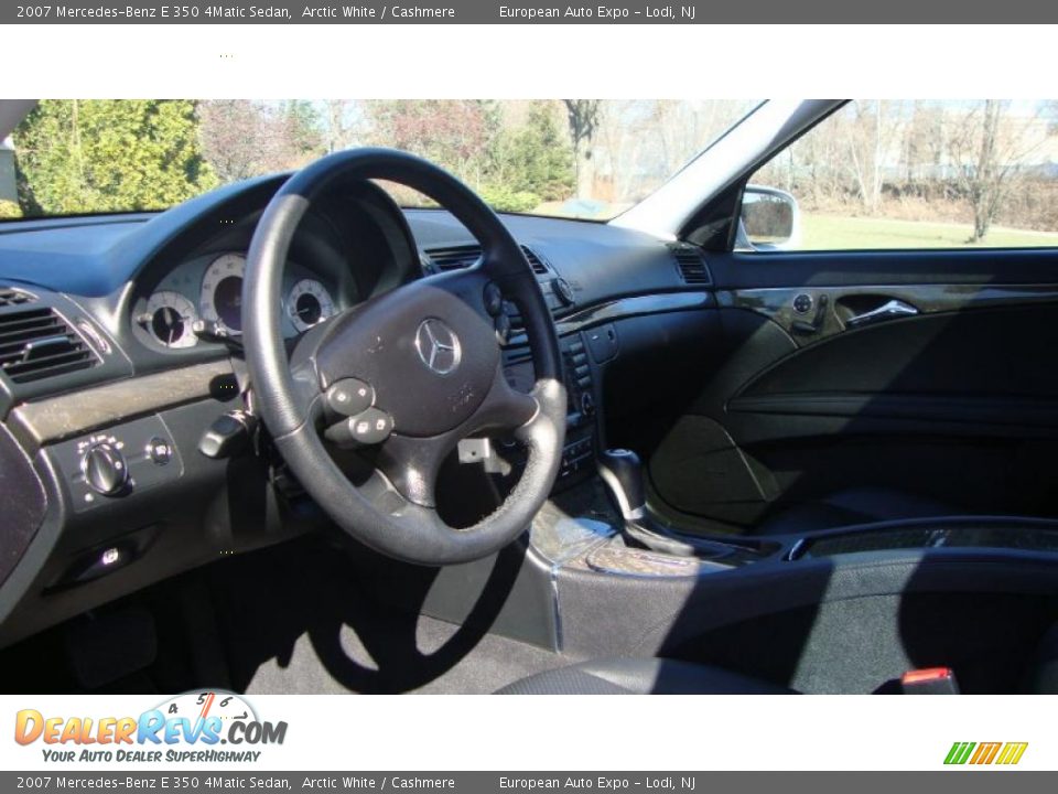 2007 Mercedes-Benz E 350 4Matic Sedan Arctic White / Cashmere Photo #8