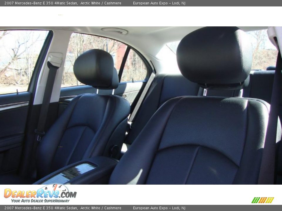 2007 Mercedes-Benz E 350 4Matic Sedan Arctic White / Cashmere Photo #9