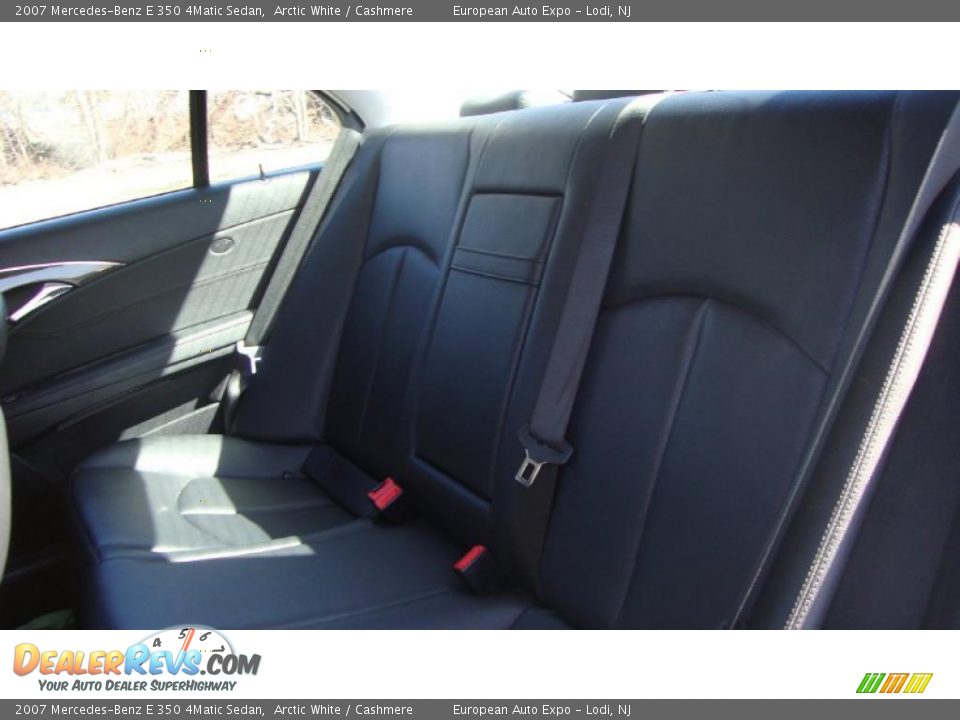 2007 Mercedes-Benz E 350 4Matic Sedan Arctic White / Cashmere Photo #11