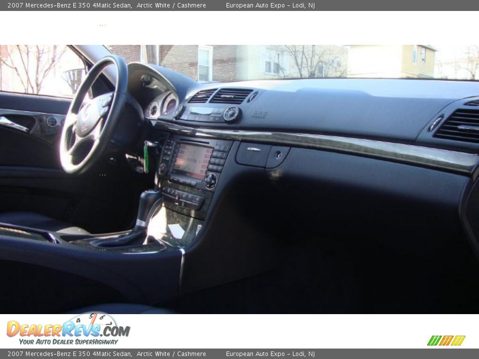 2007 Mercedes-Benz E 350 4Matic Sedan Arctic White / Cashmere Photo #14