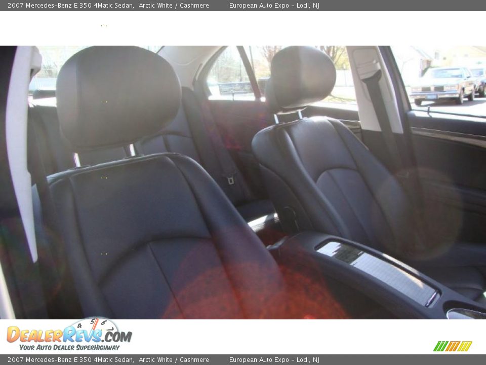 2007 Mercedes-Benz E 350 4Matic Sedan Arctic White / Cashmere Photo #15