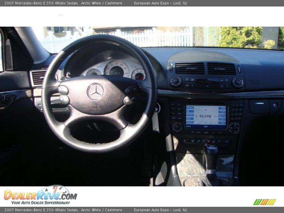 2007 Mercedes-Benz E 350 4Matic Sedan Arctic White / Cashmere Photo #16