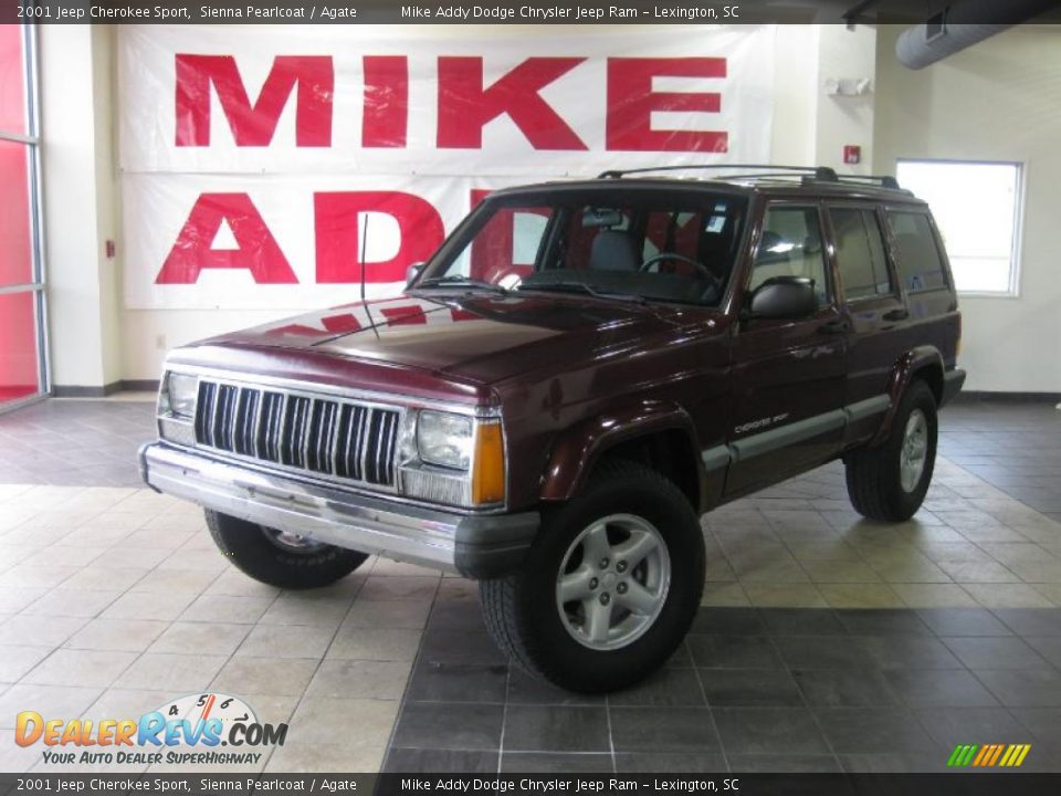 2001 Jeep Cherokee Sport Sienna Pearlcoat / Agate Photo #1