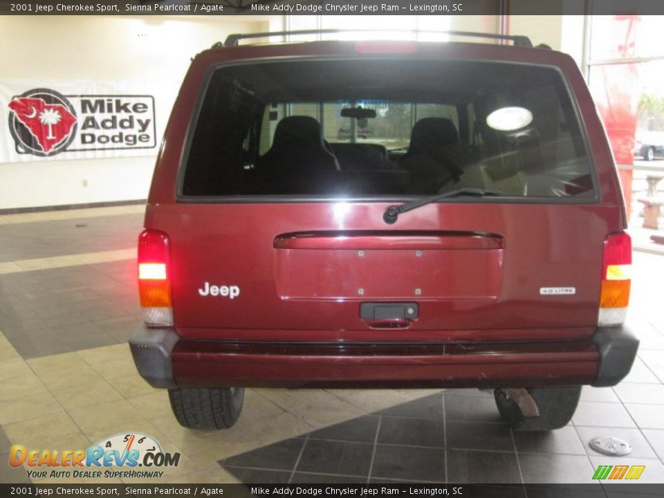 2001 Jeep Cherokee Sport Sienna Pearlcoat / Agate Photo #4