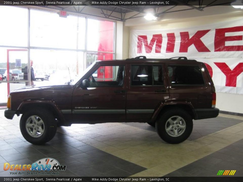 2001 Jeep Cherokee Sport Sienna Pearlcoat / Agate Photo #5