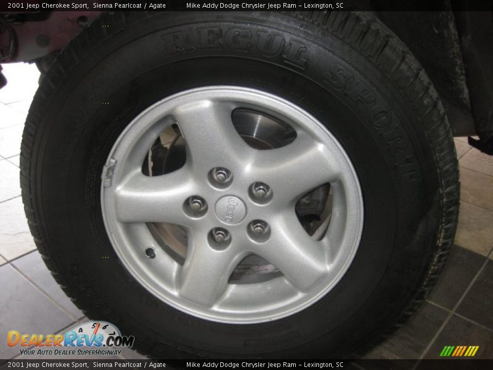 2001 Jeep Cherokee Sport Sienna Pearlcoat / Agate Photo #6