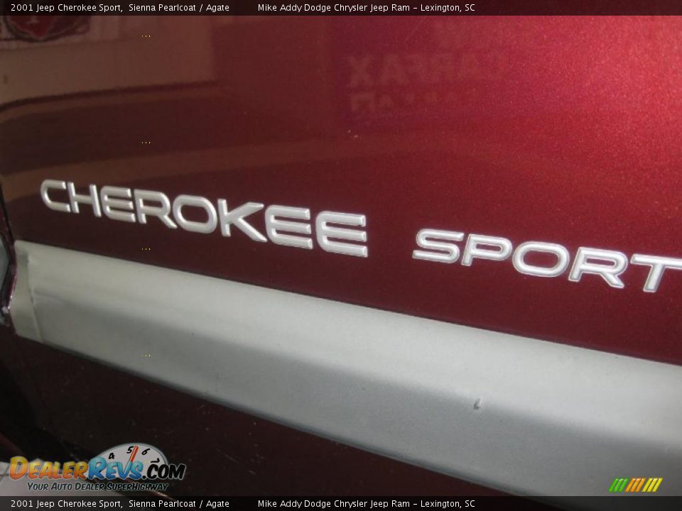 2001 Jeep Cherokee Sport Sienna Pearlcoat / Agate Photo #8