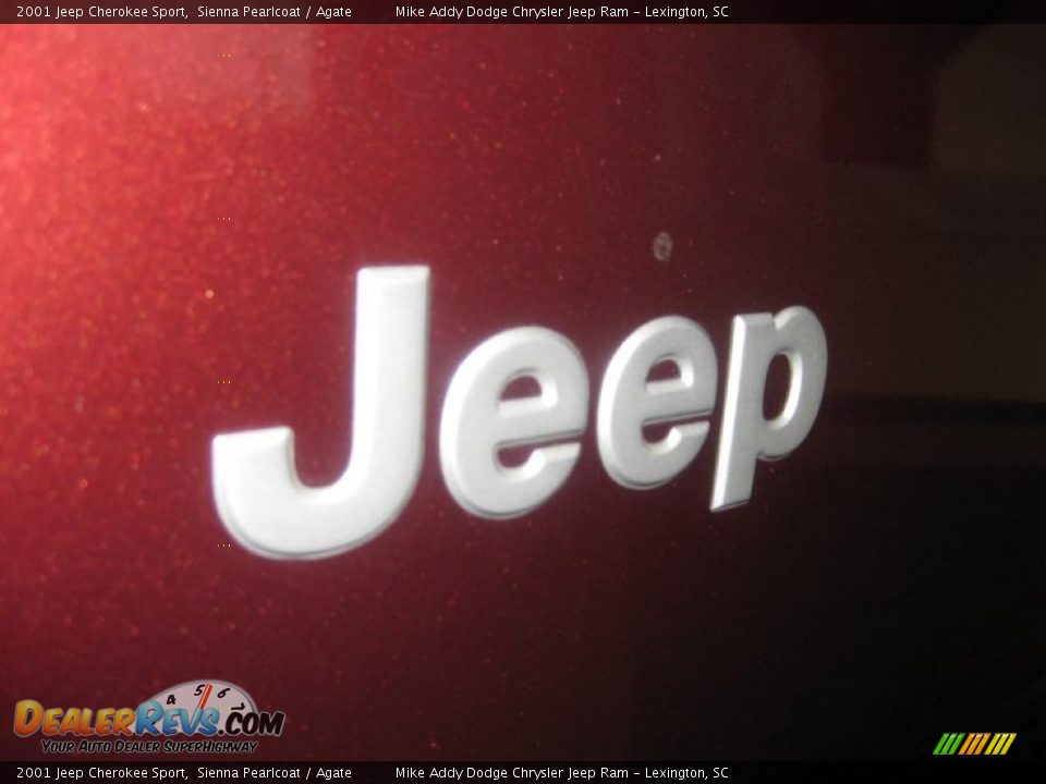 2001 Jeep Cherokee Sport Sienna Pearlcoat / Agate Photo #9