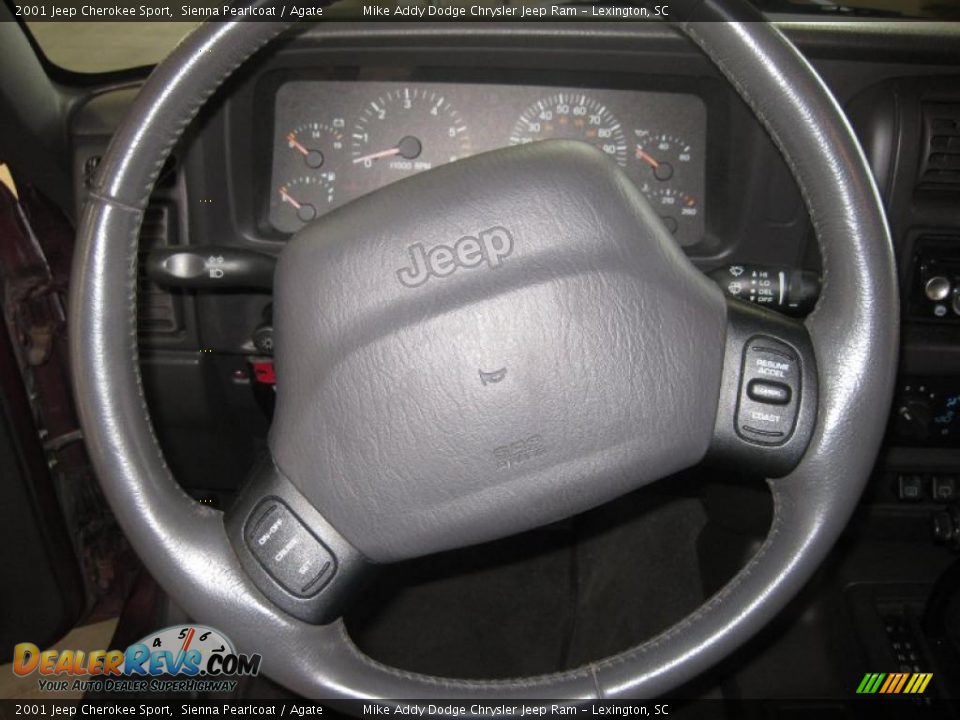 2001 Jeep Cherokee Sport Sienna Pearlcoat / Agate Photo #13
