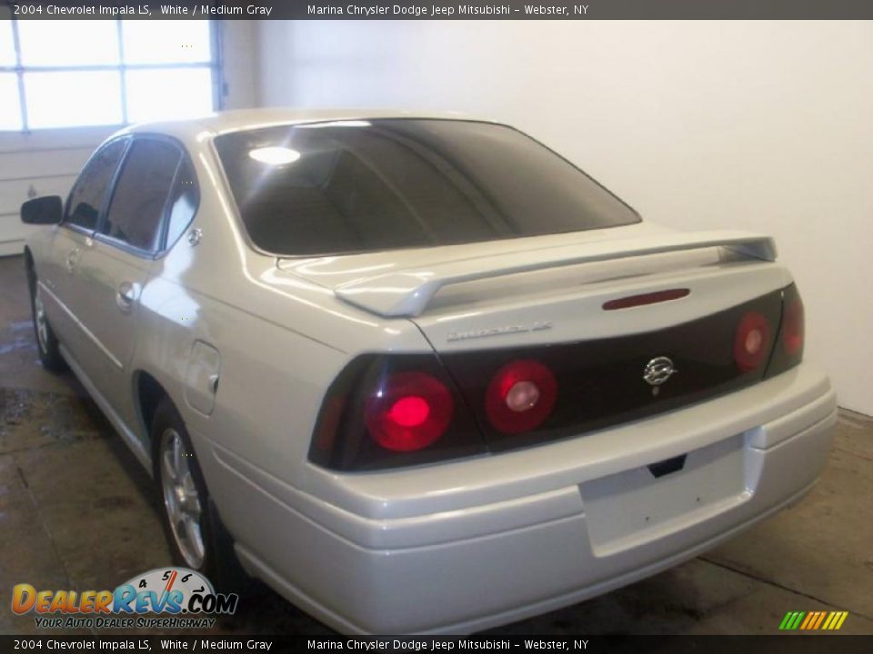 2004 Chevrolet Impala LS White / Medium Gray Photo #6