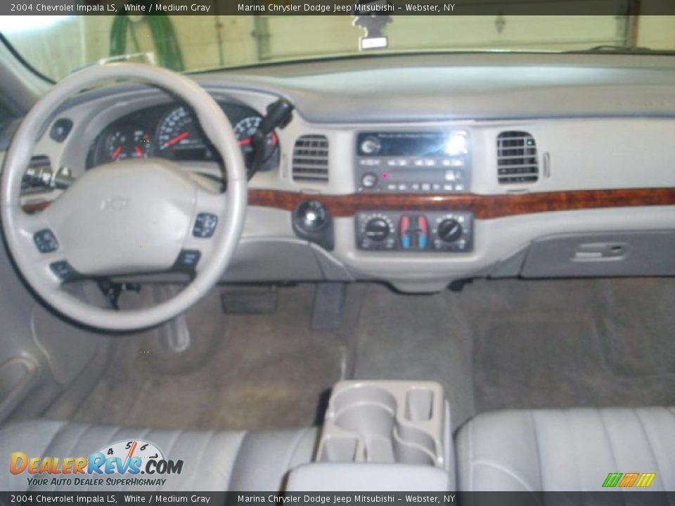 2004 Chevrolet Impala LS White / Medium Gray Photo #23
