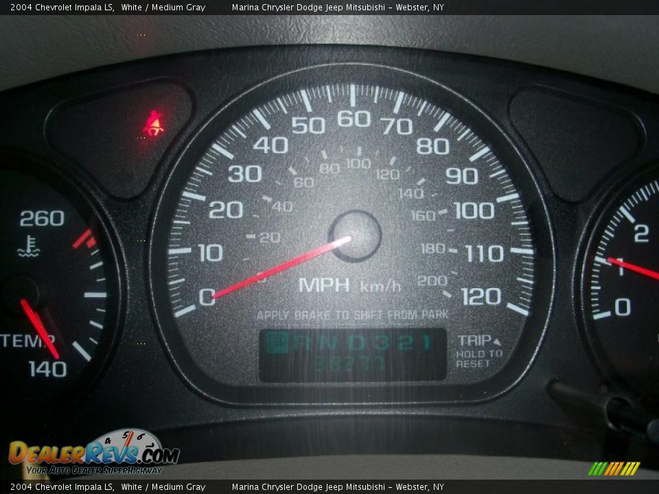 2004 Chevrolet Impala LS White / Medium Gray Photo #24