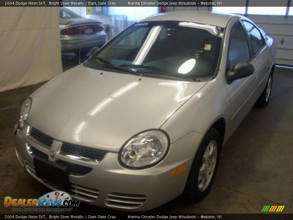 2004 Dodge Neon SXT Bright Silver Metallic / Dark Slate Gray Photo #1