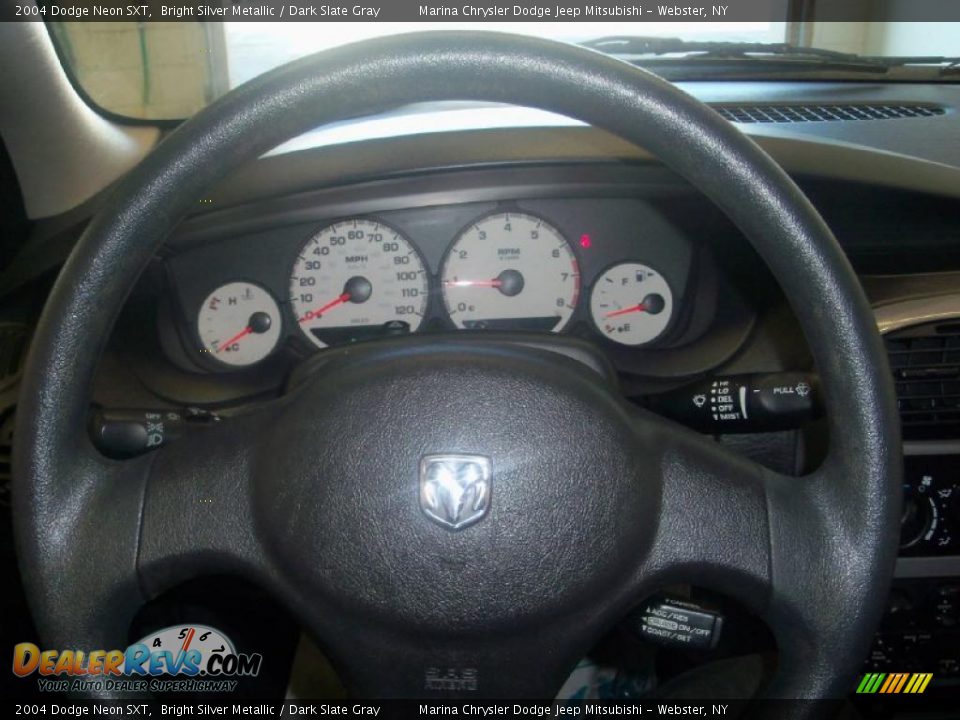 2004 Dodge Neon SXT Bright Silver Metallic / Dark Slate Gray Photo #5