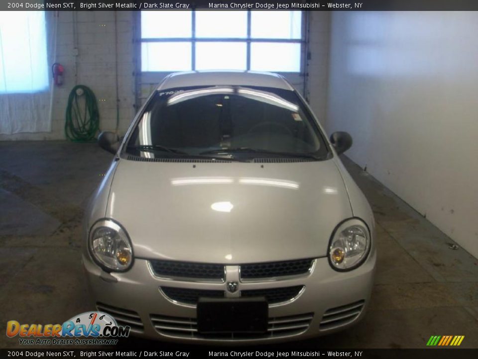 2004 Dodge Neon SXT Bright Silver Metallic / Dark Slate Gray Photo #9