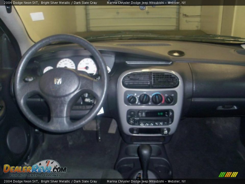 2004 Dodge Neon SXT Bright Silver Metallic / Dark Slate Gray Photo #21