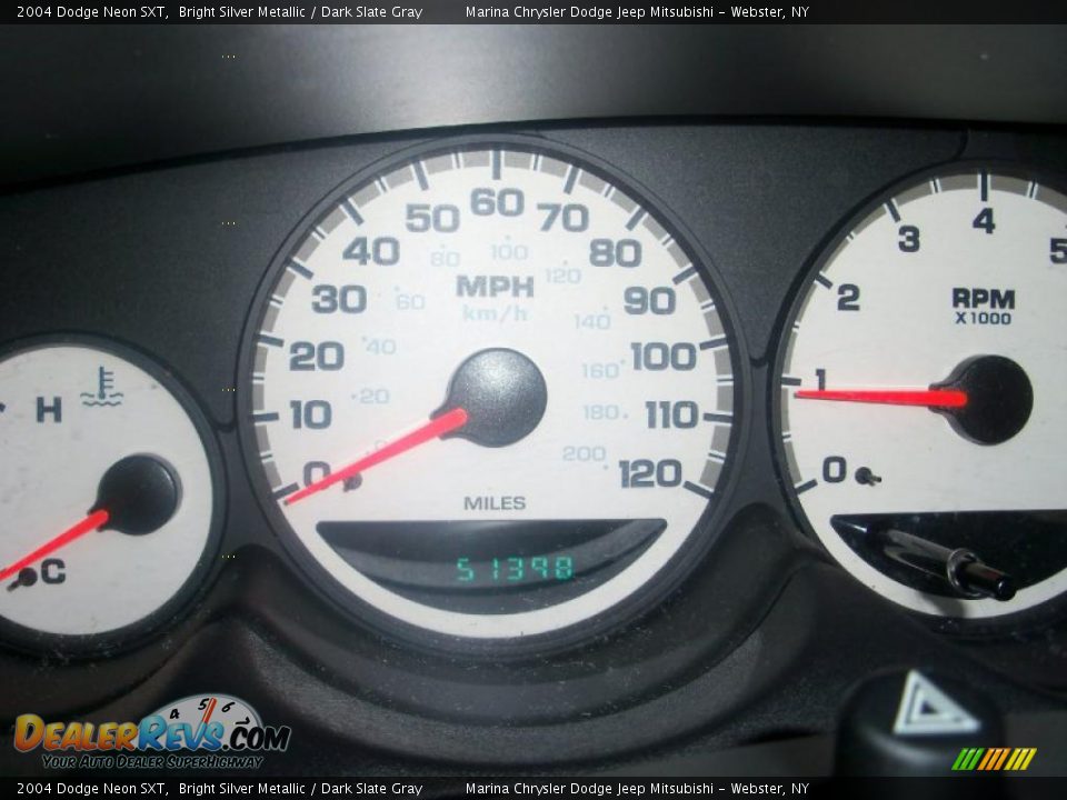2004 Dodge Neon SXT Bright Silver Metallic / Dark Slate Gray Photo #22