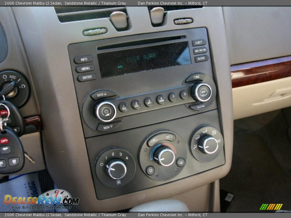 2006 Chevrolet Malibu LS Sedan Sandstone Metallic / Titanium Gray Photo #11