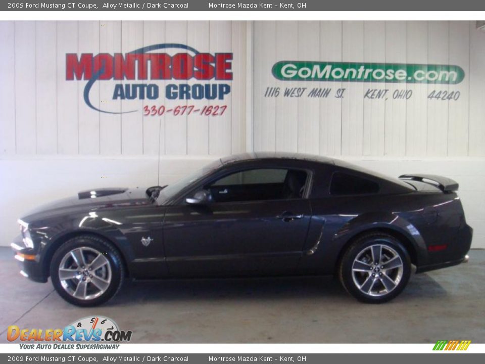 2009 Ford Mustang GT Coupe Alloy Metallic / Dark Charcoal Photo #1