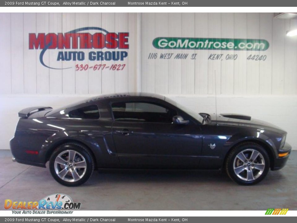 2009 Ford Mustang GT Coupe Alloy Metallic / Dark Charcoal Photo #2