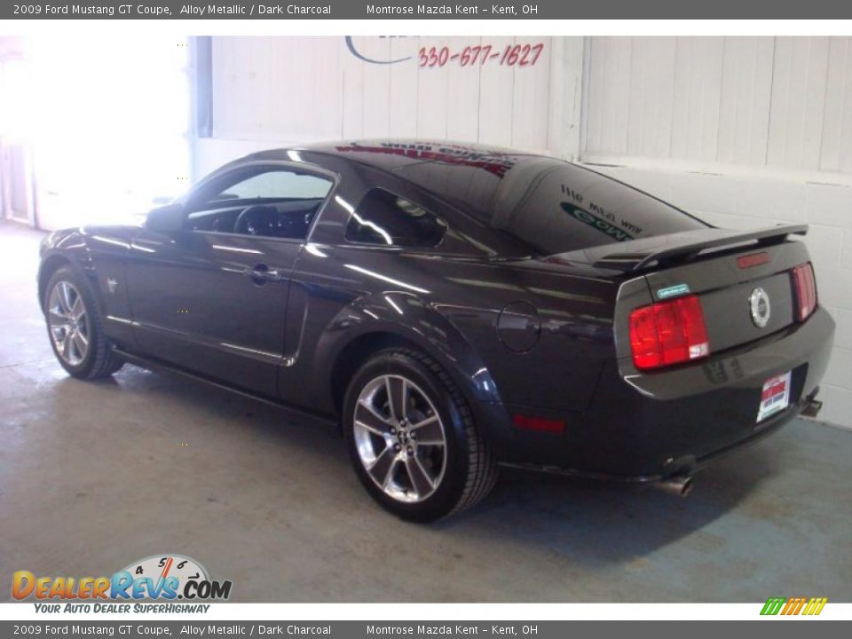 2009 Ford Mustang GT Coupe Alloy Metallic / Dark Charcoal Photo #4